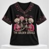 Skeleton The Golden Ghouls Halloween 2026 V Neck Shirt 5 Skeleton The Golden Ghouls Halloween 2026 V Neck Shirt 1 1
