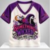 Something Wicked This Way Comes Halloween 2026 V Neck Shirt 1 1
