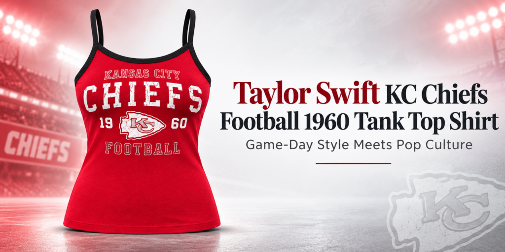 Taylor Swift Kc Chiefs Football 1960 Tank Top Shirt Banner