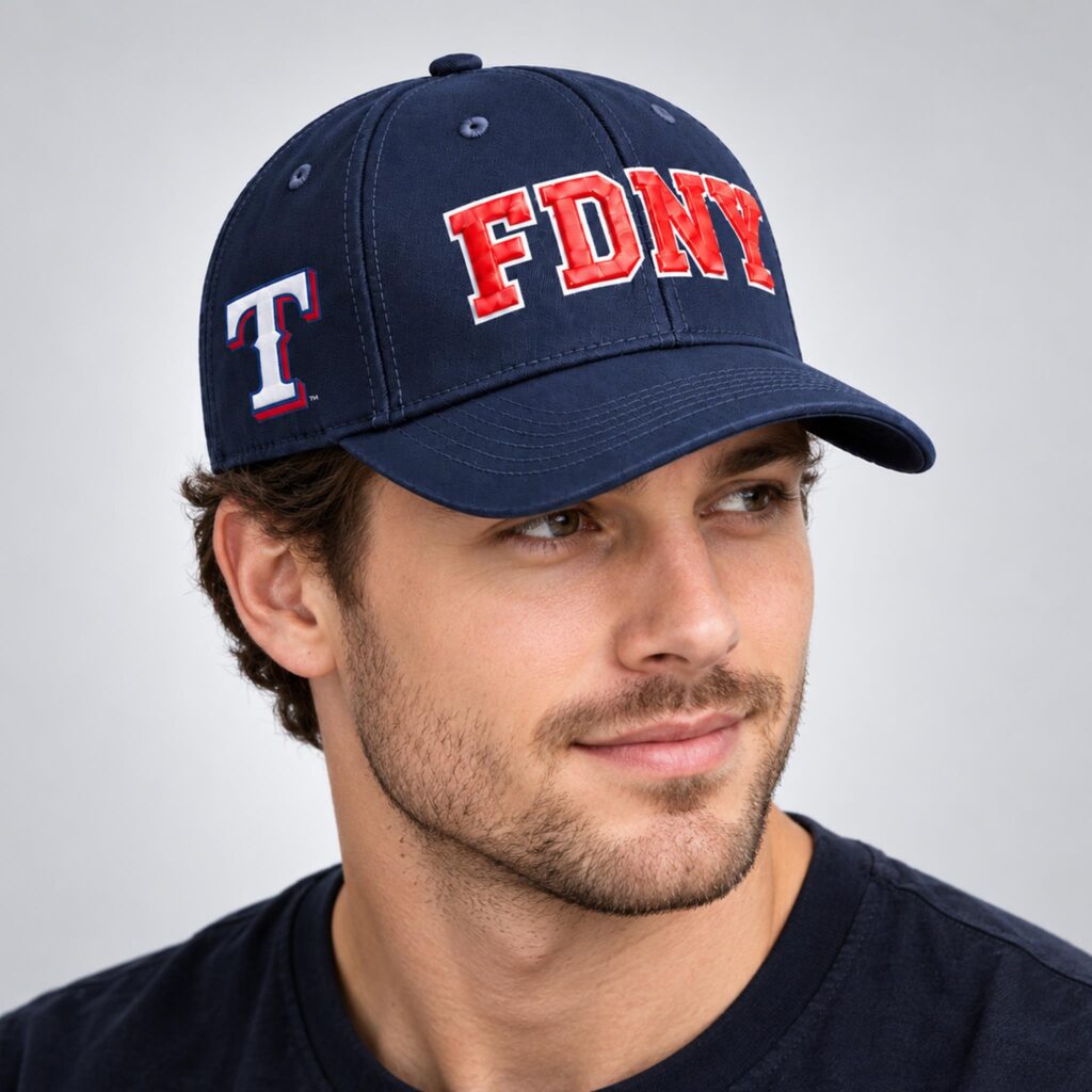 Texas Rangers FDNY 2026 Hat 1 2 1