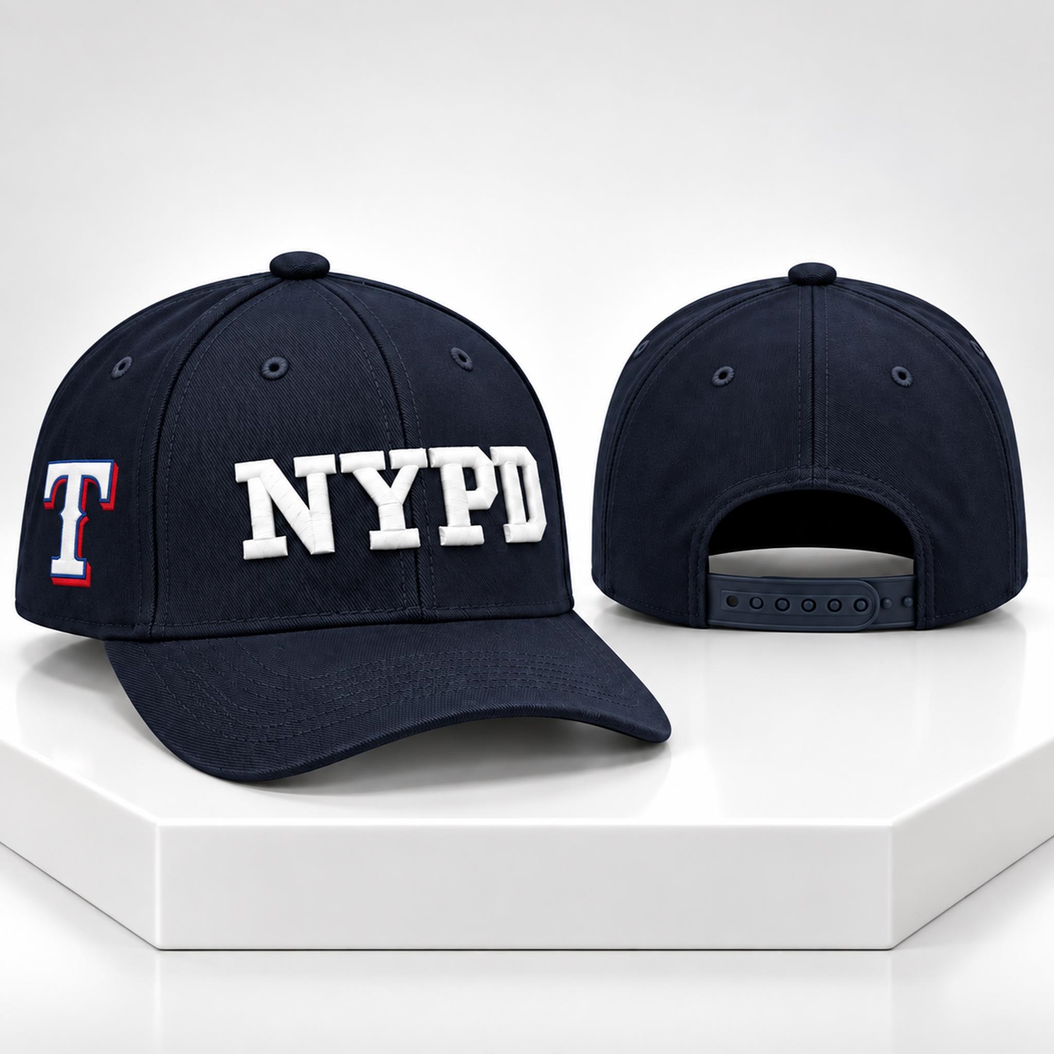 2026 Texas Rangers NYPD Hat - Bigfirefashion
