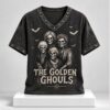 The Golden Ghouls Halloween 2026 V Neck Shirt 1 1