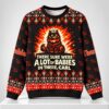 There Sure Were A Lot Of Babies In There Carl Cat Christmas 2026 Ugly Sweater 2 1