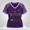 Witch Please Halloween 2026 V Neck Shirt 1 1