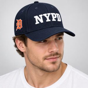 ZxLyTaCY Detroit Tigers NYPD 2026 Hat 1 2 1
