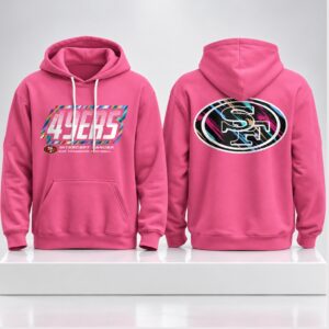 San Francisco 49ers Crucial Catch Pink 2026 Hoodie