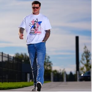 d5icZqIP Spencer Brown Jesus Saves Heaven Cup 26 Shirt 1 1