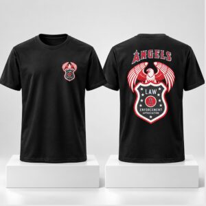 LA Angels Law Enforcement Appreciation 2026 Shirt Giveaway