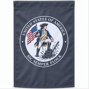 United States Of America Sic Semper Flock 2026 Flag