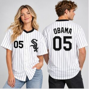 it0pCFmr White Sox Barack Obama 5 Jersey 1 1 1