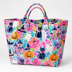 Watercolor Halloween 2026 Tote Bag