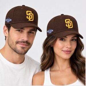m77ZrrTX Sd Padres Postseason Side Patch 2026 Hat 1 1 1
