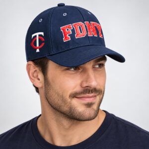 mCK47Icb Minnesota Twins FDNY 2026 Hat 1 2 1