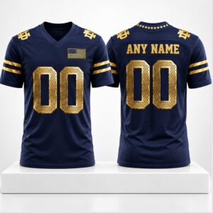 Notre Dame Irish Football Gold 2026 Jersey