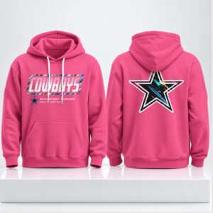 Dallas Cowboys Crucial Catch Pink 2026 Hoodie