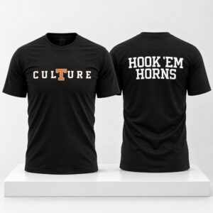 2026 Matthew McConaughey Texas Longhorns Culture Hook Em Horns Shirt