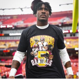 zGfcY7h3 Jayden Daniels Commanders 5 Daniels Shirt 1 1