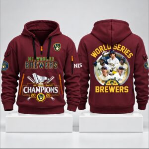 0cRx8ufa Brewers 2026 NCLS National League Champions Quarter Zip Hoodie 2 1 1