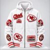 2026 KC Chiefs Football Kingdom Coat Est 1960 Zip Hoodie 1 1
