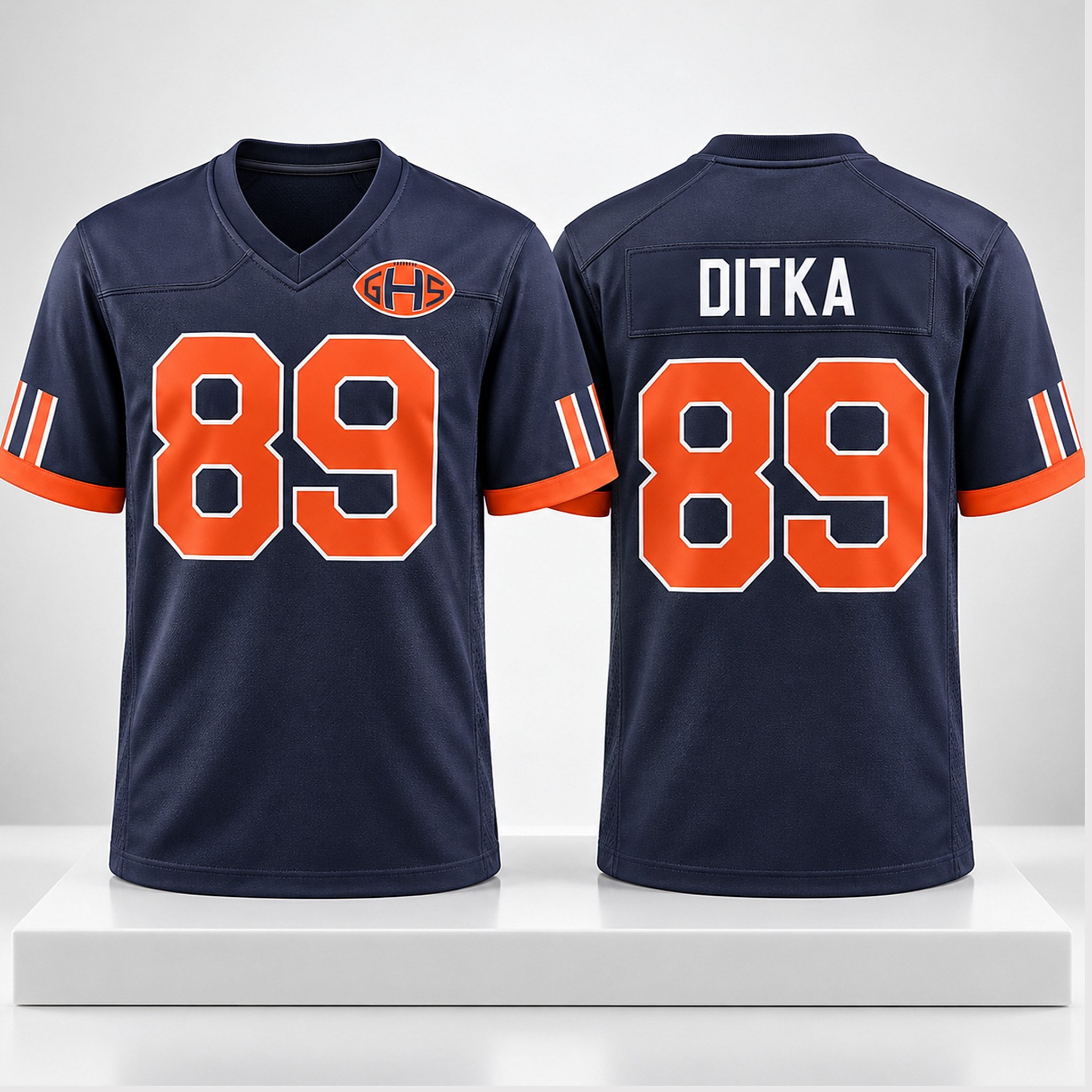 2026 Mike Ditka 89 Retired Jersey 1 2026 Mike Ditka 89 Retired Jersey 1 1