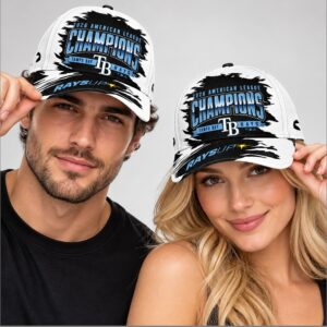 5B6r1Tm3 TB Rays 2026 American League Champions Rays Up Hat 1 1 1