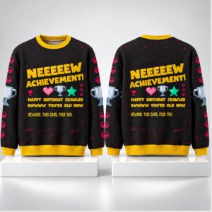 Neeeeew Achievement Christmas 2026 Ugly Sweater