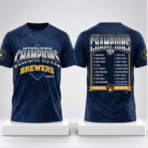 Brewers 2026 NLCS National League Champions Postseason Shirt