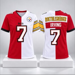 Buccaneers Steelers Roethlisberger Bucky Irving 2026 Jersey