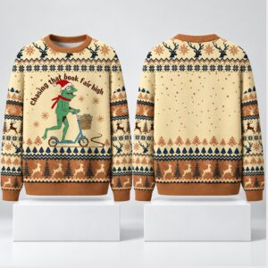Chasing That Book Fair High Christmas 2026 Ugly Sweater