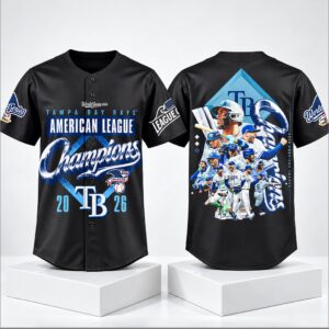 Rays 2026 American League Champions World Series Jersey