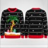 All Is Palm All Is Bright Light Up Christmas 2026 Ugly Sweater 1 1