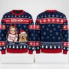 Best Dog Mom Ever Christmas 2026 Ugly Sweater 1 1