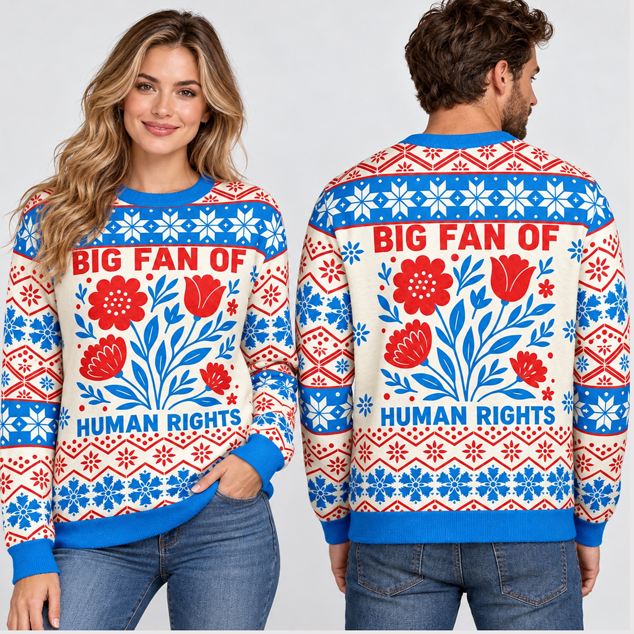 Big Fan Of Human Rights Christmas 2026 Ugly Sweater 4 Big Fan Of Human Rights Christmas 2026 Ugly Sweater 1 1
