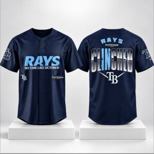 TB Rays Postseason Clinched 2026 Jersey