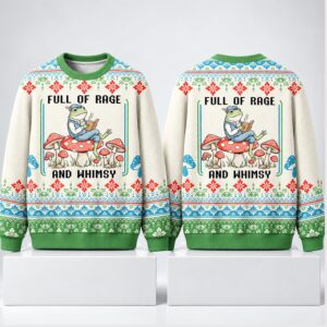 Full Of Rage And Whimsy Christmas 2026 Ugly Sweater