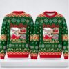 Born To Read Forced To Work Christmas 2026 Ugly Sweater 1 1 1