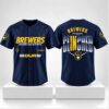 Brewers No Time Like October Win Our Way Postseason 2026 Clinched Jersey 1 1