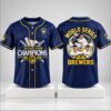 Brewers World Series National League Champions 2026 Jersey 1 1