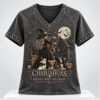 Chihuahuas Because People Are Creepy Halloween 2026 V Neck Shirt 1 1
