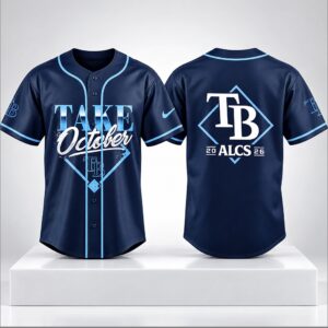 TB Rays 2026 Take October ALCS Champions Locker Room Jersey