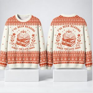 Ive Been Reading Since The Late 1900s Christmas 2026 Ugly Sweater