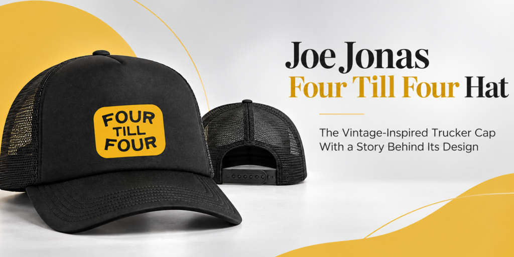 Joe Jonas Four Till Four Hat Banner