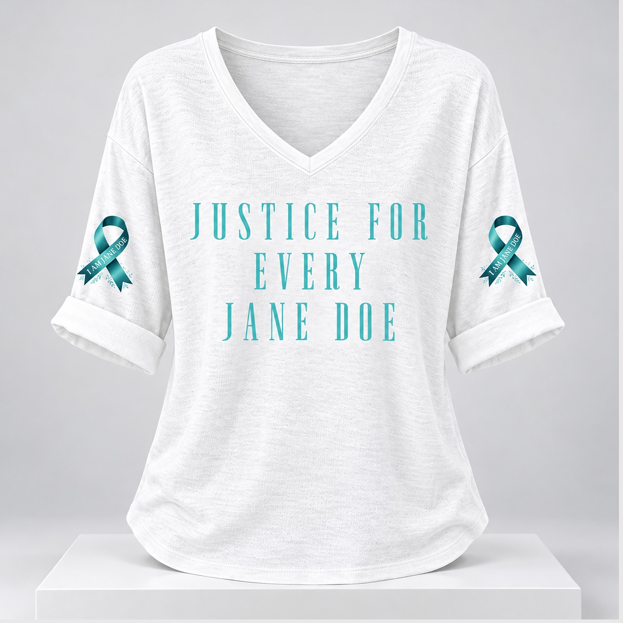 Justice For Every Jane Doe 2026 V Neck Shirt 1 Justice For Every Jane Doe 2026 V Neck Shirt 1 1
