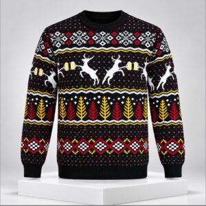 Reindeer Tree Christmas 2026 Ugly Sweater