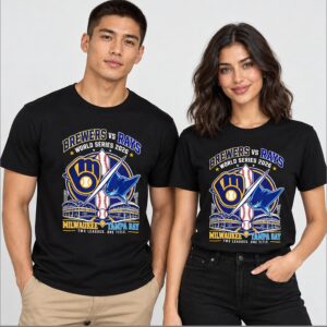 Mzq7VC6e Brewers Vs Rays World Series 2026 Two Leagues One Title Shirt 1 1 1
