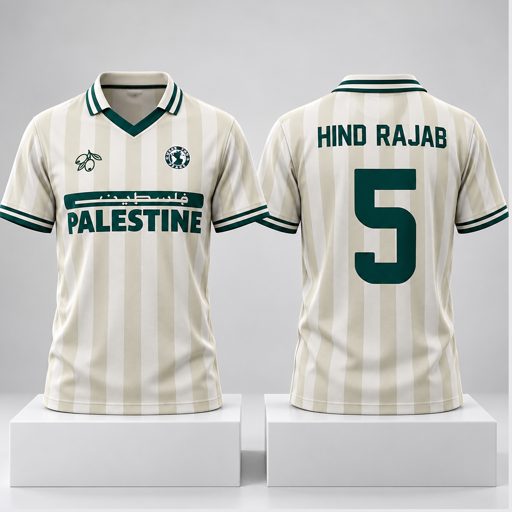 Nate Head Palestine Hind Rajab World Cup Jersey 1 Nate Head Palestine Hind Rajab World Cup Jersey 1 1 1