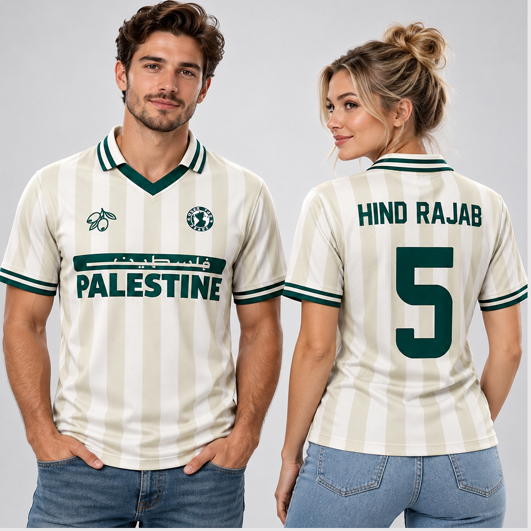 Nate Head Palestine Hind Rajab World Cup Jersey 2 Nate Head Palestine Hind Rajab World Cup Jersey 2 1 1