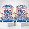 Sometimes Antisocial Always Anti Fascism Christmas 2026 Ugly Sweater 1 1