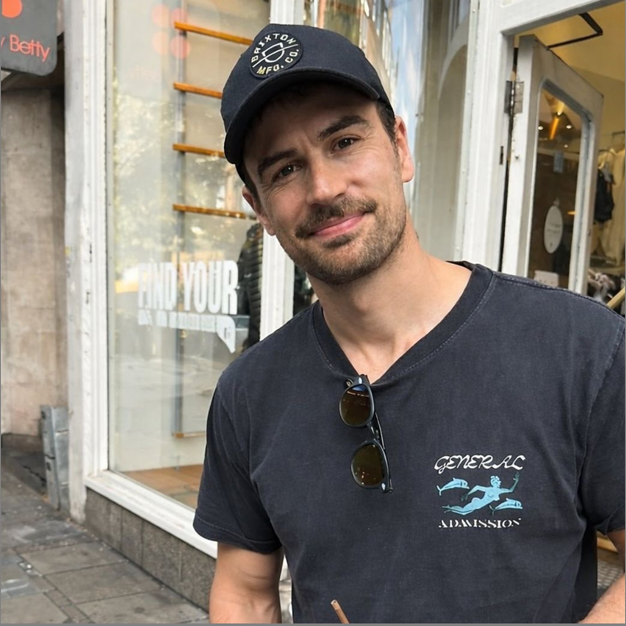 Theo James Brixton MFG Co Hat 6 Theo James Brixton MFG Co Hat 1 1