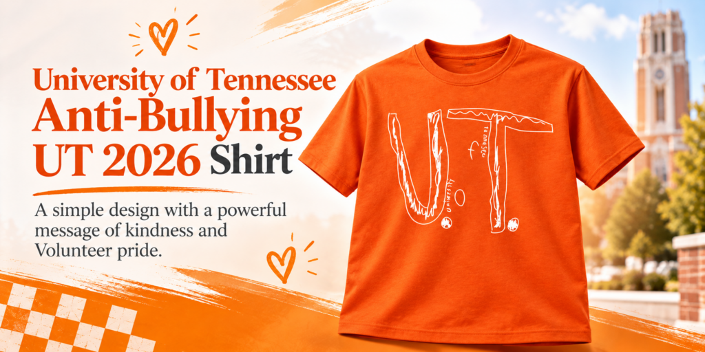 University Of Tennessee Anti Bullying UT 2026 Shirt Banner